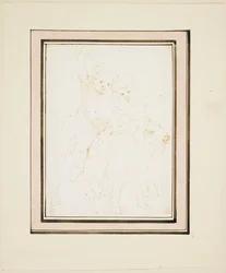 Deux Putti sur une chèvre, c.1640